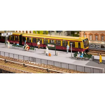 Modelová železnice AUHAGEN 43688 TT Stavebnice - nástupiště AU43688