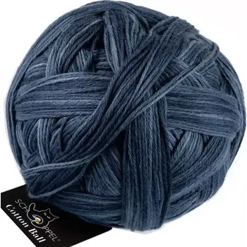 Příze Schoppel Wolle Cotton ball 2274 Armeeblau (Příze Cotton ball 2274 Armeeblau)