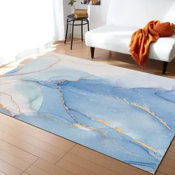 Koberec Koberec do obýváku s mramorovým vzorem - 5,40 x 120 cm 16 x 47 palců