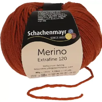 Příze Schachenmayr Merino extrafine 120 Skořicová 115 (Příze Merino extrafine 120 Skořicová 115)