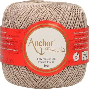 Příze Anchor Freccia 12 - 590 Šedobéžová (Háčkovací příze Anchor Freccia 12 - 590 Šedobéžová)
