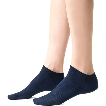 Dámské ponožky Ponožky Steven 137 prążki Barva: Modrá - tmavě, Velikost: 38-40