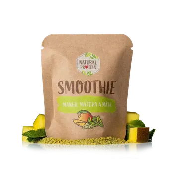 Přírodní produkt NaturalProtein Smoothie - Mango + Matcha + Máta