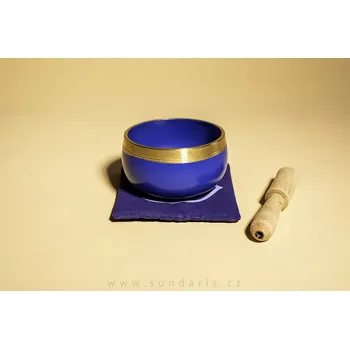 Tibetská Mísa Adžna Čakra Dárkový Set v Krabičce