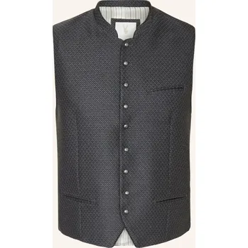 Pánská vesta Johann & Johanna Pánská Krojová Vesta Slim Fit, tmavě zelená...