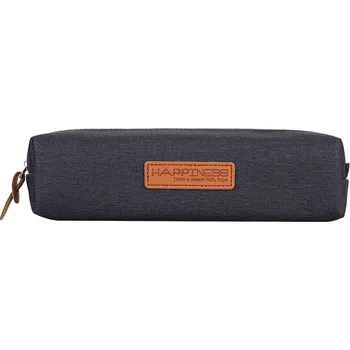 Penál Comix Látkový penál Happiness, na zip, 1 ks, A3203 Barva: Černá