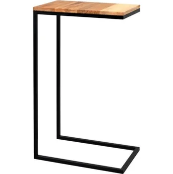 Konferenční stolek Odkládací stolek, 40 × 25 × 60 cm, kov, dřevo 80703040