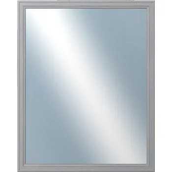 Zrcadlo DANTIK - Zarámované zrcadlo - rozměr s rámem cca 80x100 cm z lišty STEP šedá (3019)