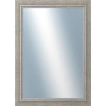 Zrcadlo DANTIK - Zarámované zrcadlo - rozměr s rámem cca 50x70 cm z lišty AMALFI šedá (3113)