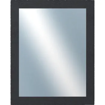 Zrcadlo DANTIK - Zarámované zrcadlo - rozměr s rámem cca 40x50 cm z lišty 4020 černá (2769)