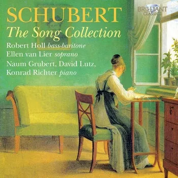 Zahraniční hudba SCHUBERT: THE SONG COLLECTION ROBERT HOLL / ELLEN VAN LIER / DAVID LUTZ CD (Kolekce písní Schuberta) CD