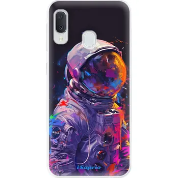 Odolné silikonové pouzdro iSaprio - Neon Astronaut - Samsung Galaxy A20e