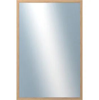 Zrcadlo DANTIK - Zarámované zrcadlo - rozměr s rámem cca 40x60 cm z lišty KASSETTE dub malá (2867)