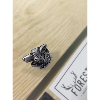 Odznak - vlk stříbrný