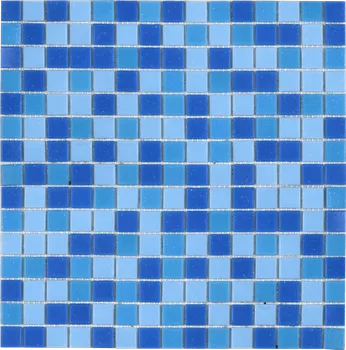 Obklad Premium Mosaic MOS20MIX1HM modrá 33 x 33 cm 1 m2