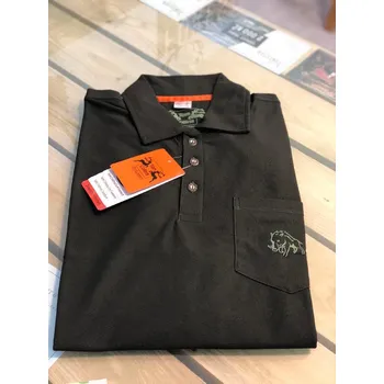 POLO tričko pánské - DRY SYSTEM divočák tmavé (3844) XS