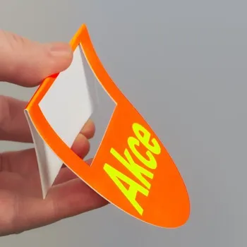 Cyklistické návleky Zvýrazňovače na lišty - Akční návleky na cenovkové lišty - NAVL-40-AKCIA