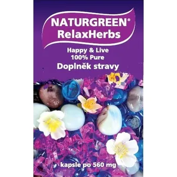 Přírodní produkt Naturgreen® RelaxHerbs 60 tobolek