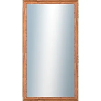 Zrcadlo DANTIK - Zarámované zrcadlo - rozměr s rámem cca 50x90 cm z lišty LYON hnědá (2750)