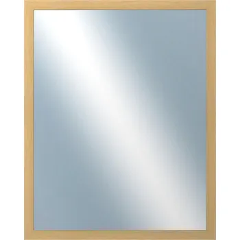Zrcadlo DANTIK - Zarámované zrcadlo - rozměr s rámem cca 40x50 cm z lišty KASSETTE přírodní lakovaná (2879)