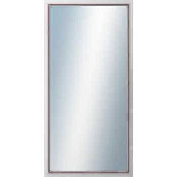 Zrcadlo DANTIK - Zarámované zrcadlo - rozměr s rámem cca 50x100 cm z lišty RIVIERA vínová (3104)
