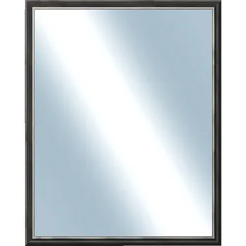 Zrcadlo DANTIK - Zarámované zrcadlo - rozměr s rámem cca 80x100 cm z lišty Anversa černá AG (3150)