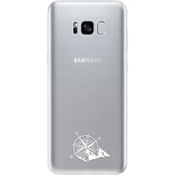 Odolné silikonové pouzdro iSaprio - čiré - Explore - Samsung Galaxy S8
