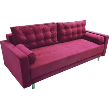 Pohovka Rozkládací pohovka Boston červená