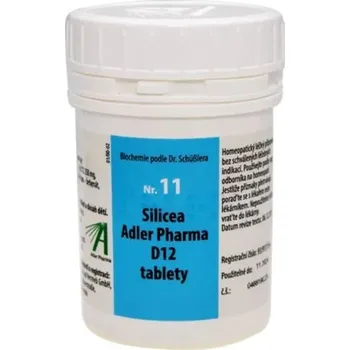 Adler Pharma Silicea D12 1000 tbl. Homeopatikum Adler Pharma Silicea D12 1000 tbl.