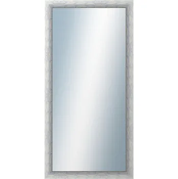 Zrcadlo DANTIK - Zarámované zrcadlo - rozměr s rámem cca 50x100 cm z lišty PAINT modrá velká (2963)