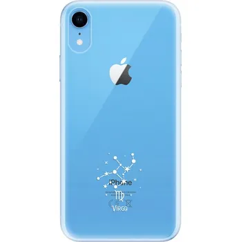 Odolné silikonové pouzdro iSaprio - čiré - Panna - iPhone XR