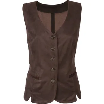 Dámská vesta MARGITA - Frederika vesta dámská hnědá 34