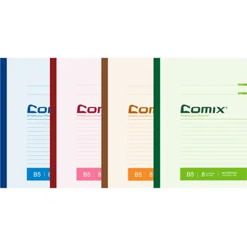 Comix Poznámkový blok C4509 B5 Barva: Hnědá