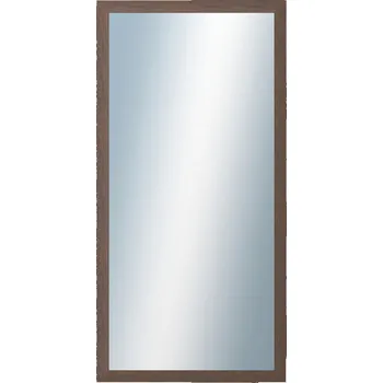 Zrcadlo DANTIK - Zarámované zrcadlo - rozměr s rámem cca 60x120 cm z lišty RETRO hnědá (3144)