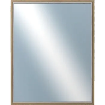 Zrcadlo DANTIK - Zarámované zrcadlo - rozměr s rámem cca 80x100 cm z lišty TAIGA béžová (3105)