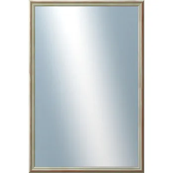 Zrcadlo DANTIK - Zarámované zrcadlo - rozměr s rámem cca 40x60 cm z lišty Y-ka červená linka (3130)