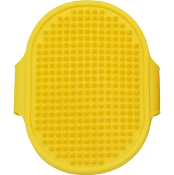 Kartáč pro zvířata Surtep Animals Vyčesávací masážní kartáč pro psy 13cm Barva: Žlutá