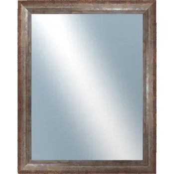 Zrcadlo DANTIK - Zarámované zrcadlo - rozměr s rámem cca 40x50 cm z lišty NEVIS červená (3051)