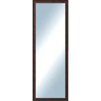 Zrcadlo DANTIK - Zarámované zrcadlo - rozměr s rámem cca 50x140 cm z lišty KOSTELNÍ malá hnědá (3165)