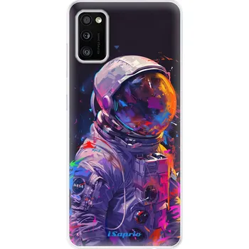 Pouzdro na mobilní telefon Odolné silikonové pouzdro iSaprio - Neon Astronaut - Samsung Galaxy A41