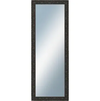 Zrcadlo DANTIK - Zarámované zrcadlo - rozměr s rámem cca 60x160 cm z lišty PRAHA černá (2753)
