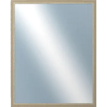 Zrcadlo DANTIK - Zarámované zrcadlo - rozměr s rámem cca 80x100 cm z lišty LYON stříbrná (2704)
