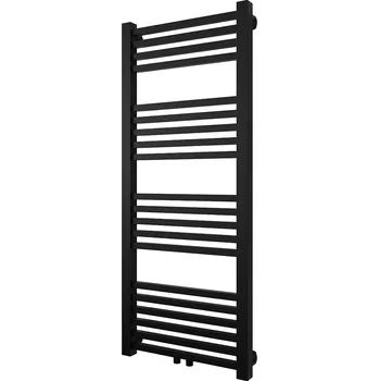 Radiátor CERANO - Otopné těleso Franko - kombinovaný D5 - 392W - černá matná - 1200x500 mm