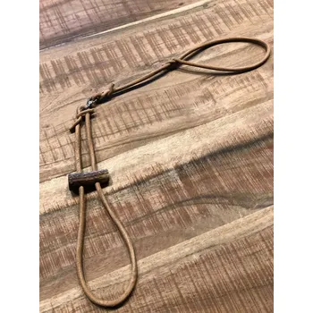 Vodítko pro psa Vodítko výstavní krátké přírodní - paroh (5mm šířka)