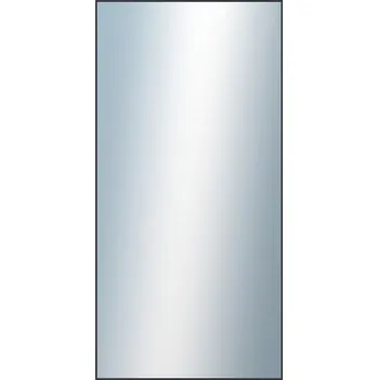 Koupelnový nábytek DANTIK - Zarámované zrcadlo - rozměr s rámem cca 50x100 cm z lišty Hliník černá | P01-021 (7001021)