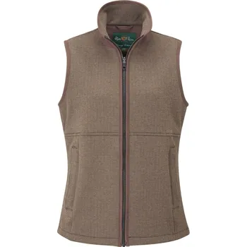 Dámská vesta ALAN PAINE - vesta jarní dámská hnědá S