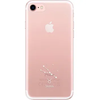 Pouzdro na mobilní telefon Odolné silikonové pouzdro iSaprio - čiré - Býk - iPhone 7