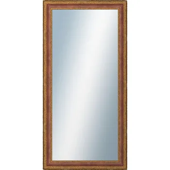 Zrcadlo DANTIK - Zarámované zrcadlo - rozměr s rámem cca 60x120 cm z lišty HRAD červená (3006)