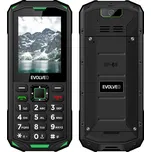 EVOLVEO StrongPhone X5, vodotěsný odolný Dual SIM telefon, černo-zelený