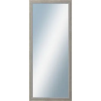 Zrcadlo DANTIK - Zarámované zrcadlo - rozměr s rámem cca 60x140 cm z lišty AMALFI šedá (3113)
